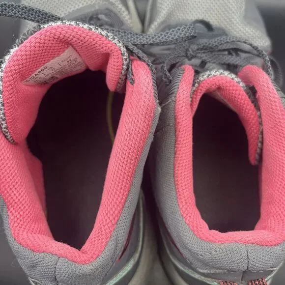 ASICS WOMENS GEL-VENTURE 8 TRAIL RUNNING SHOES CARRIER‎ GREY Pink 10 Hiking - Picture 3 of 8